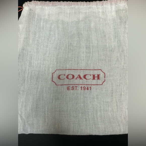 Authentic Vintage Coach EST. 1941 wristlet dustbag EUC - Picture 4 of 7